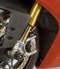 Padací chrániče přední vidlice R&G Racing pro motocykly DUCATI 1199 PANIGALE, černé (pár)